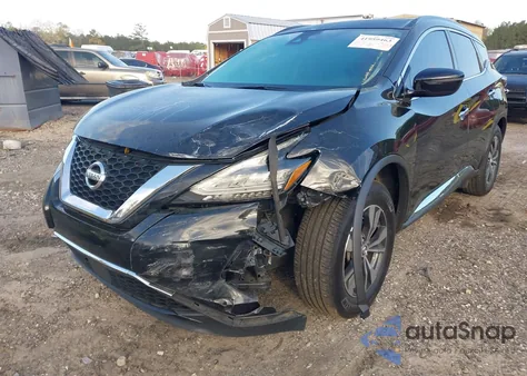 2020 Nissan Murano Sv z USA, uszkodzony, nr VIN 5N1AZ2BS4LN152838
